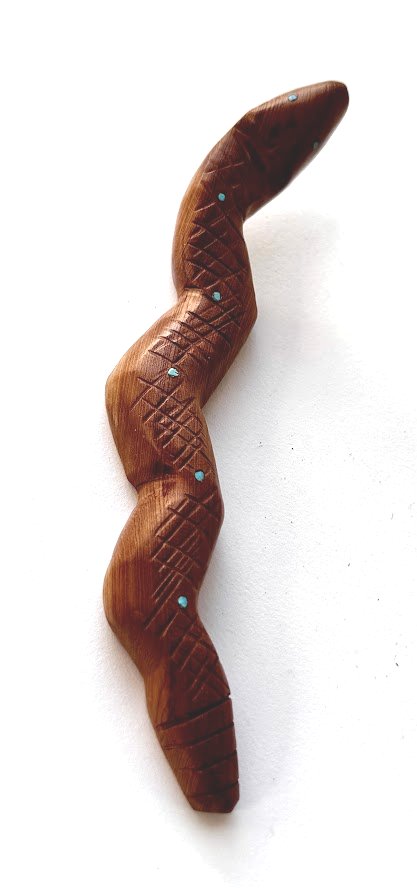 Zuni Spirits is proud to represent a variety of Zuni fetish carvers, including Lena Boone, (d.)|Cedar